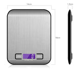 Báscula de Cocina Digital EMShop · Acero Inoxidable, Precisión 1 g