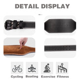 Cinturón de Levantamiento de Cuero EMShop · 15 cm