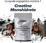 HSN Creatina Monohidrato En Polvo (200 Mesh) Sin Sabor 500 G